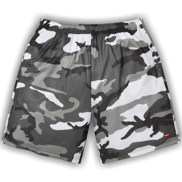 Buy Supreme Small Box Baggy Mesh Short 'Snow Camo' - SS26SH3 SNOW