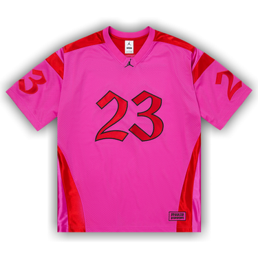 Buy Supreme x Jordan Warm Up Jersey 'Pink' - SS26KN23 PINK | GOAT