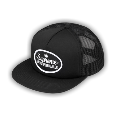 Buy Supreme Authorized Mesh Back 5-Panel 'Black' - FW26H106 BLACK