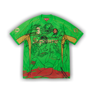 Buy Supreme x Rita Ackermann Jersey 'Green' - FW26KN27 GREEN | GOAT