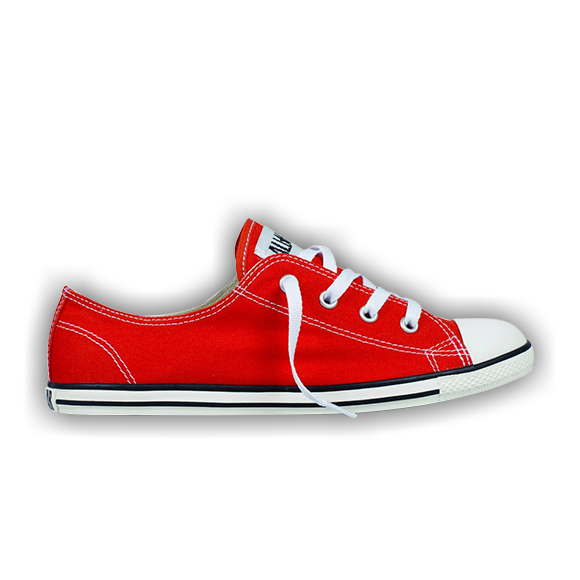 Chuck taylor clearance dainty red