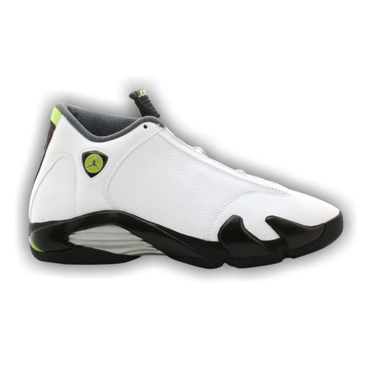 Buy Air Jordan 14 Retro White Chartreuse 311832 132 GOAT