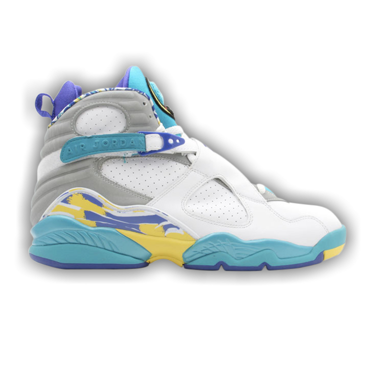 Buy Wmns Air Jordan 8 Retro White Aqua 316836 161 GOAT CA