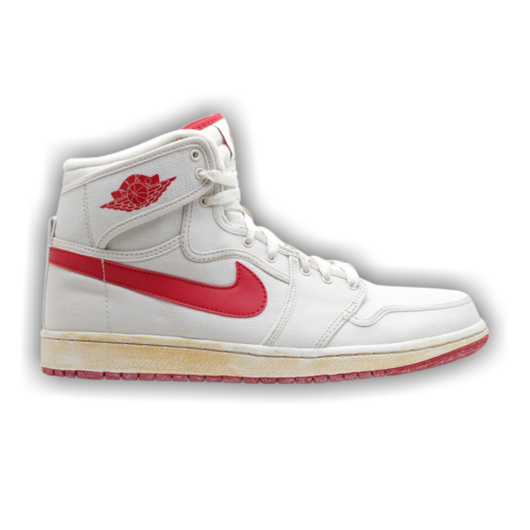 Air jordan 1 ajko white red on sale