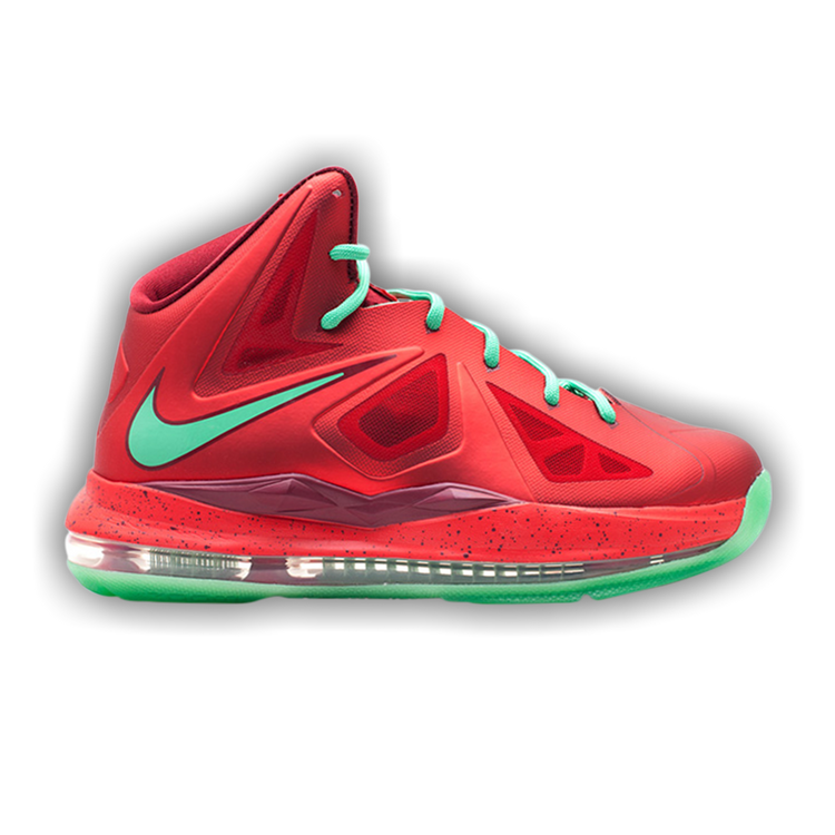 Buy LeBron 10 GS Christmas 543564 601 GOAT