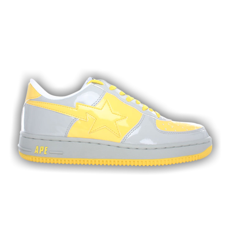 Buy Bapesta FS-001 Low 'Grey Yellow' - 589 | GOAT