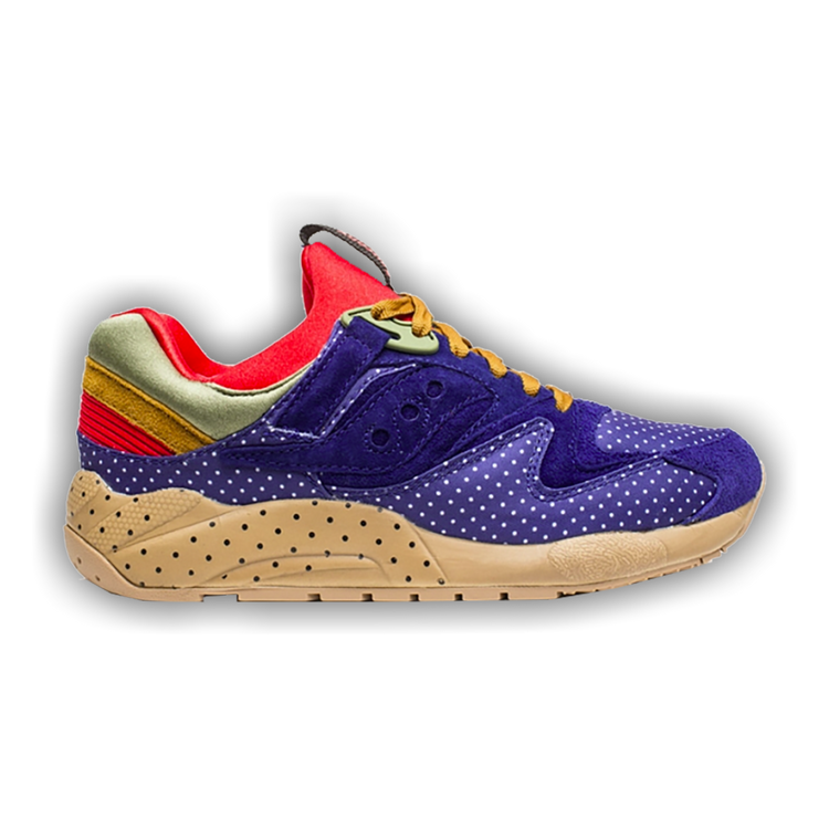 Saucony grid top 9000 blu