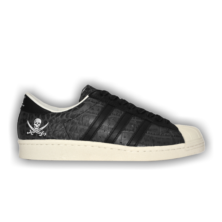 Buy Neighborhood x Superstar 80s 'NBHD' - B34070 - Black | GOAT