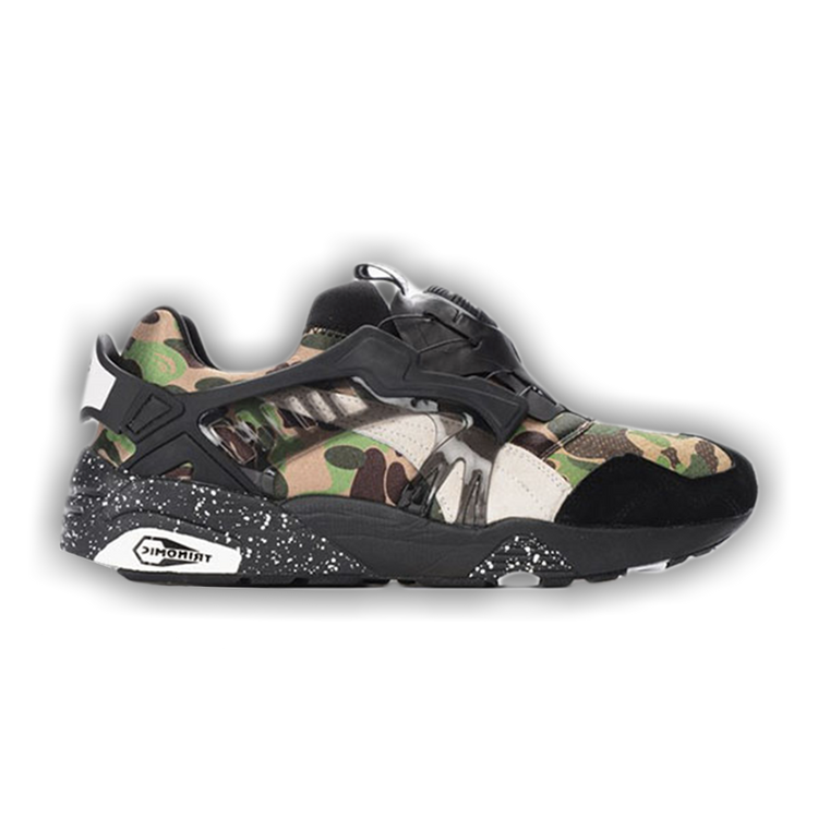 Puma disc blaze bape camo green hotsell