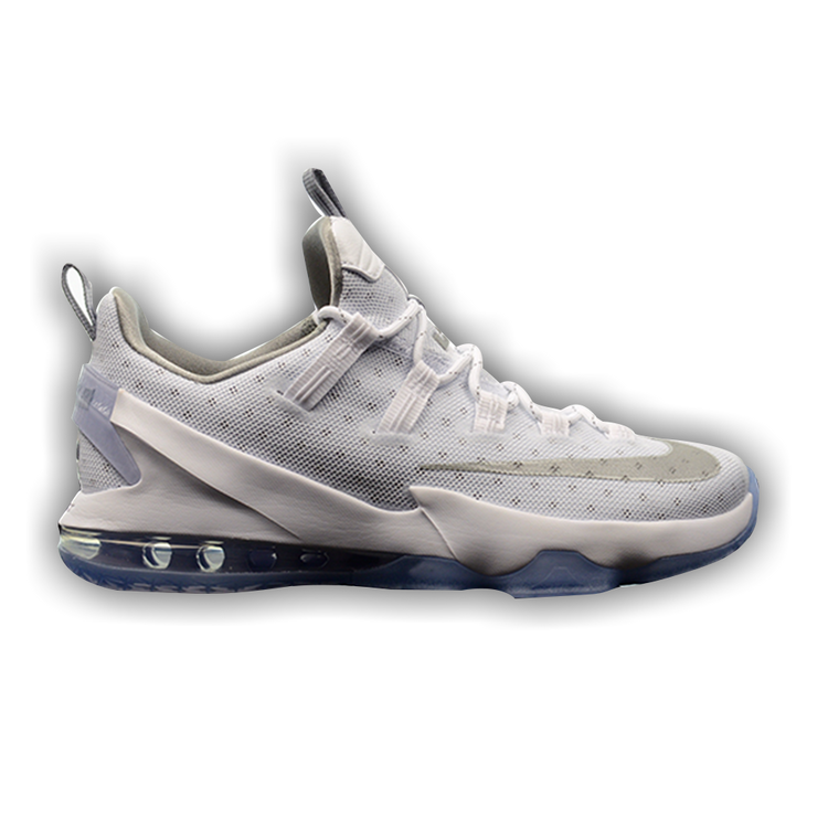 Lebron 13 top metallic silver