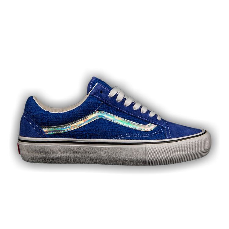 Buy Supreme x Old Skool Pro Iridescent Blue VN000ZD4JHY GOAT
