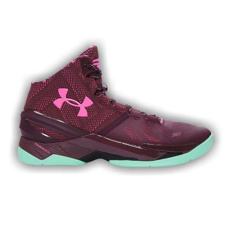 Under armour curry 2 kids pink store