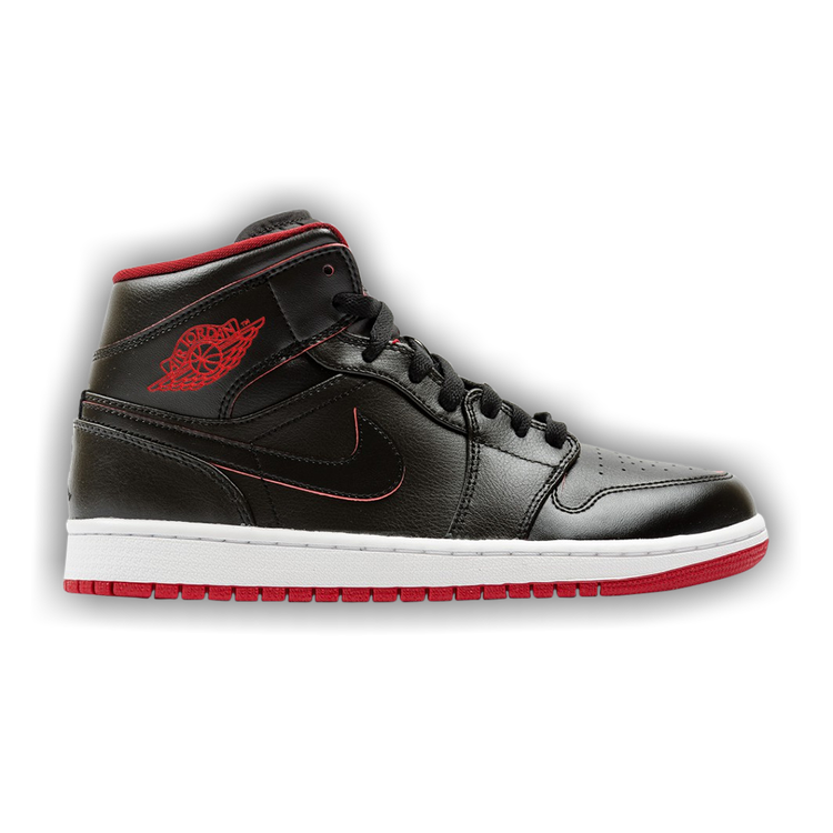 all black jordans with red bottoms