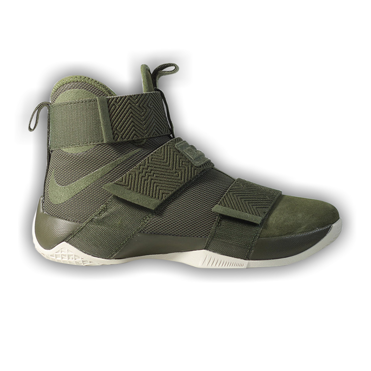 Buy LeBron Soldier 10 SFG LUX Cargo Khaki 911306 330 GOAT