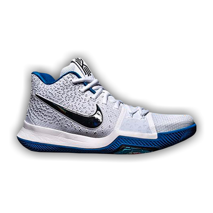 Kyrie 4 discount white and blue