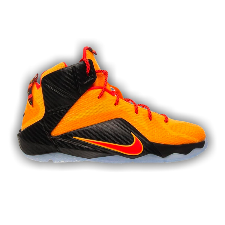 Buy LeBron 12 GS Laser Orange 685181 830 GOAT