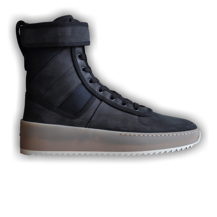 Fear of god military sneaker black store