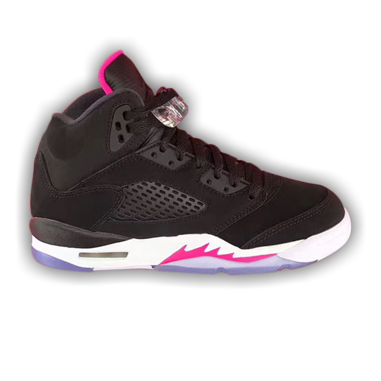 Jordan 5 black pink sale