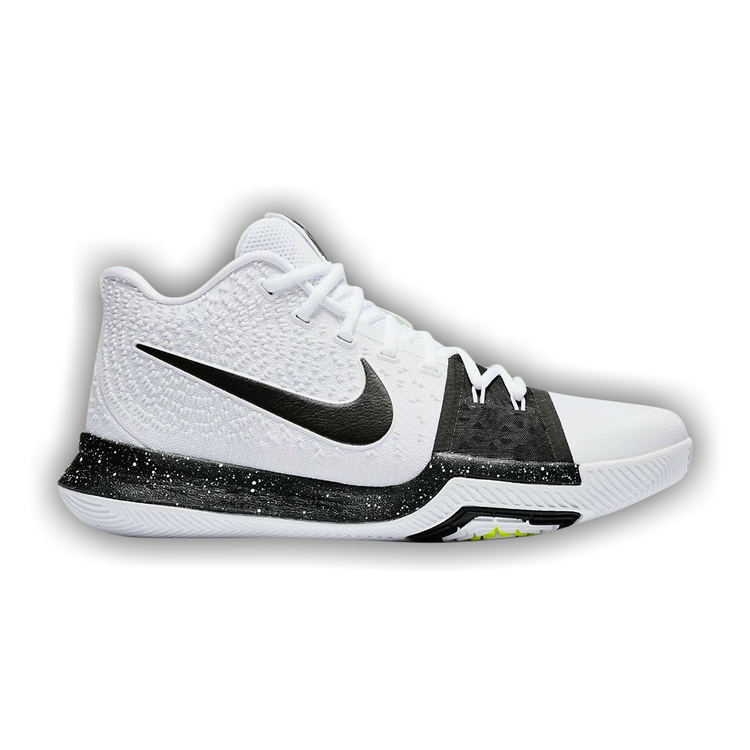 Kyrie 3 white and black store