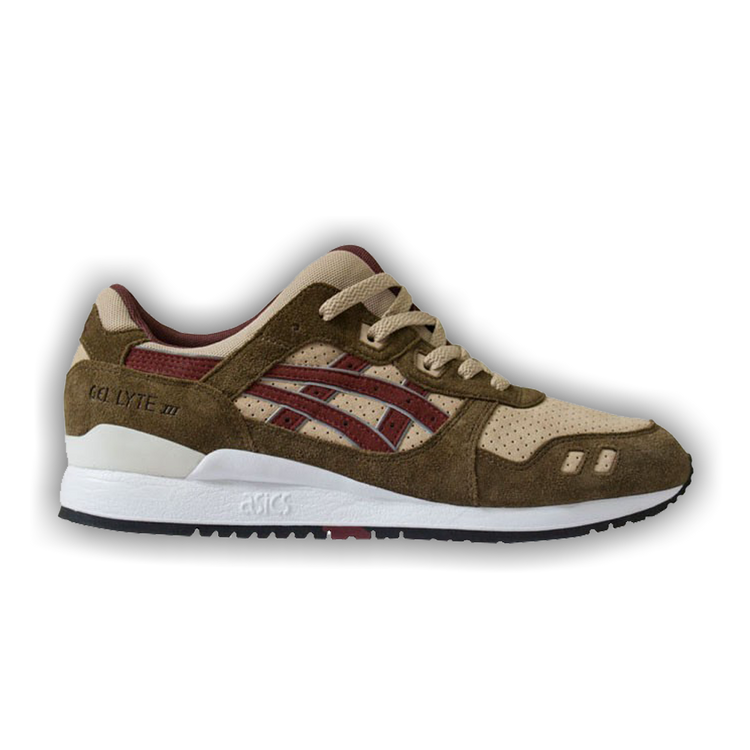 Buy Patta x Gel Lyte 3 Birch Burgundy H7CUK 0226 GOAT