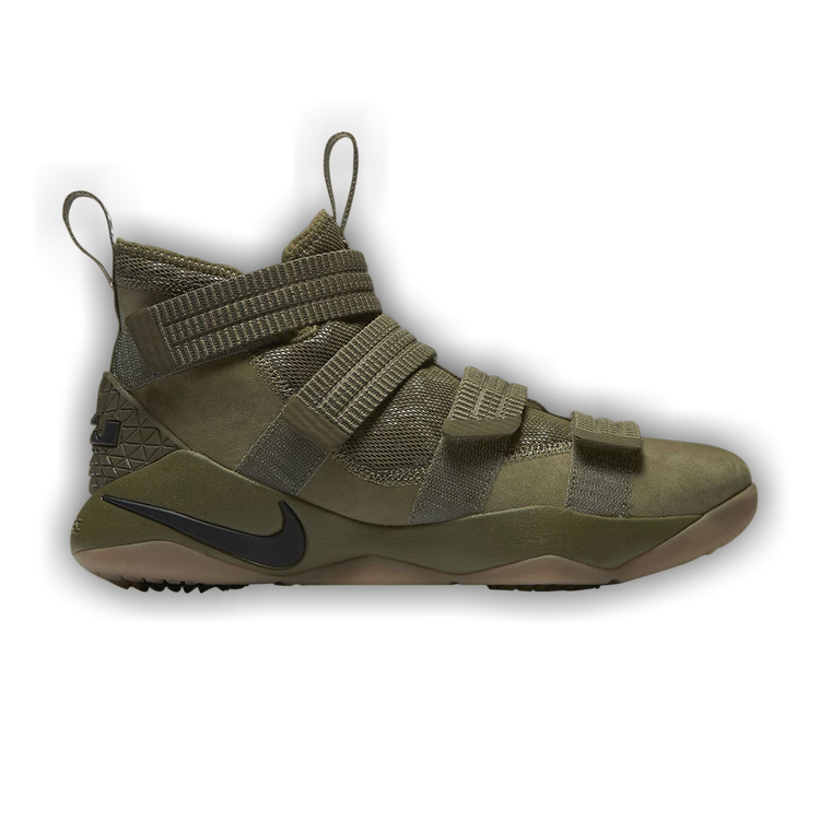 Buy LeBron Soldier 11 Olive 897646 200 GOAT