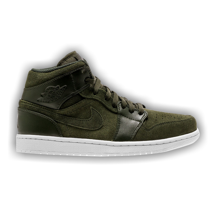 Air jordan 1 mid sequoia top