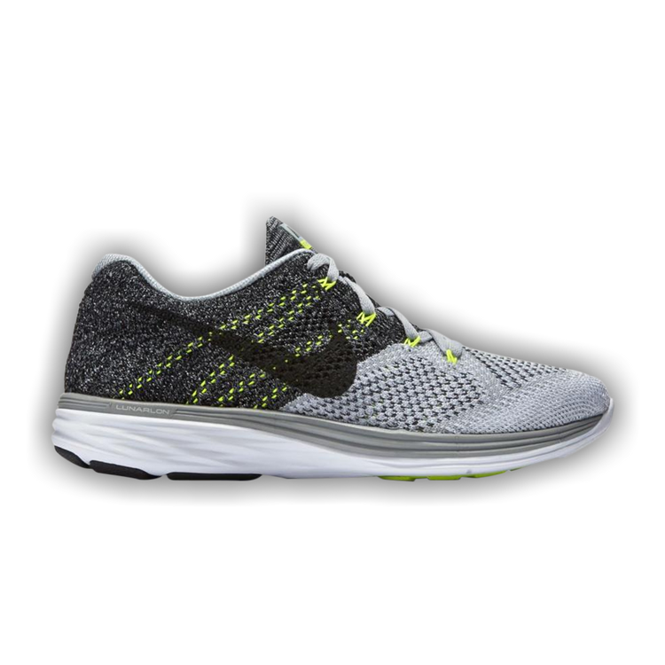 Nike flyknit lunar 3 black online