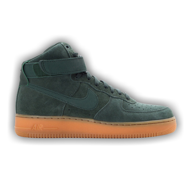Nike Air Force 1 High '07 LV8 Sneakers Mens 11 Vintage Green Suede  AA1118-300