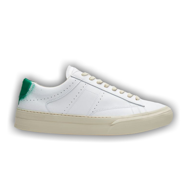 Buy Maison Margiela 22 Ace Low Vintage Sneaker 'White Green