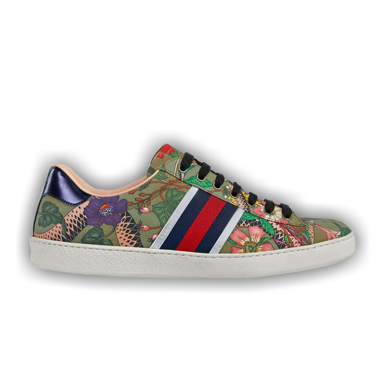 Buy Gucci Flora Snake Sneaker 473763 9IZ60 3779 GOAT