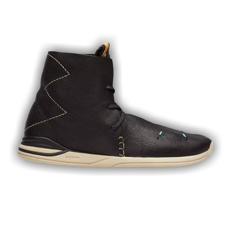 Buy Visvim Huron Moc Hi-Folk 'Black Deer' - 0117202002006 BLK