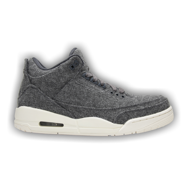 jordan 3 wool grey