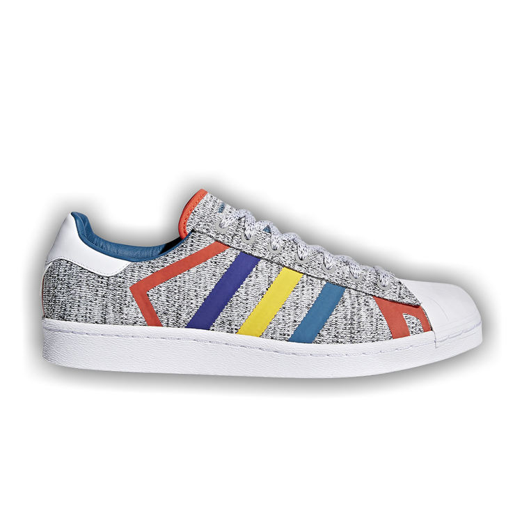 Adidas Superstar White Mountaineering Grey White 5.5