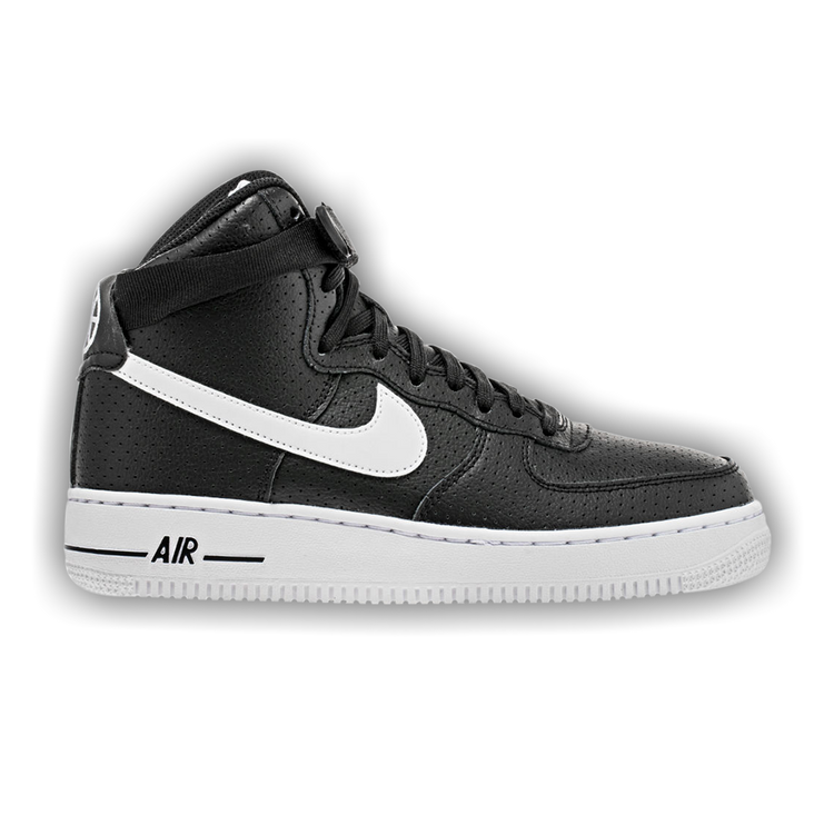 Buy Air Force 1 High GS 'Black White' - 653998 010 | GOAT