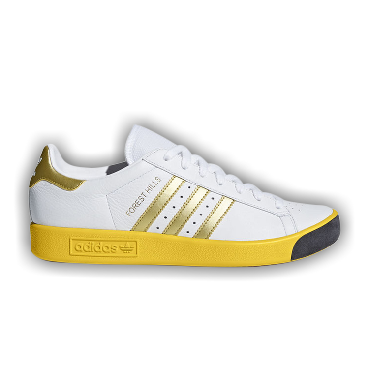 Adidas forest hills black yellow top