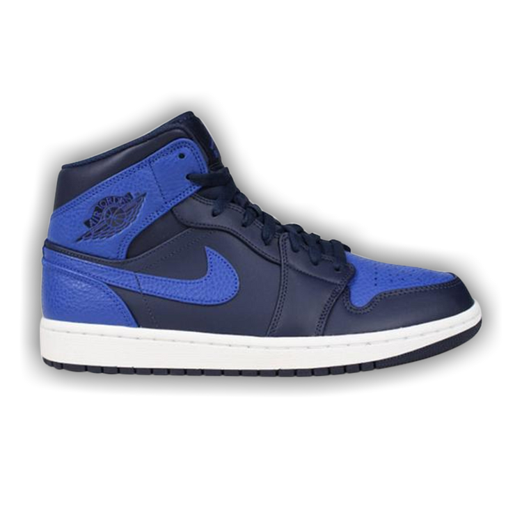 Buy Air Jordan 1 Retro Mid GS Obsidian Royal 554725 412 GOAT CA
