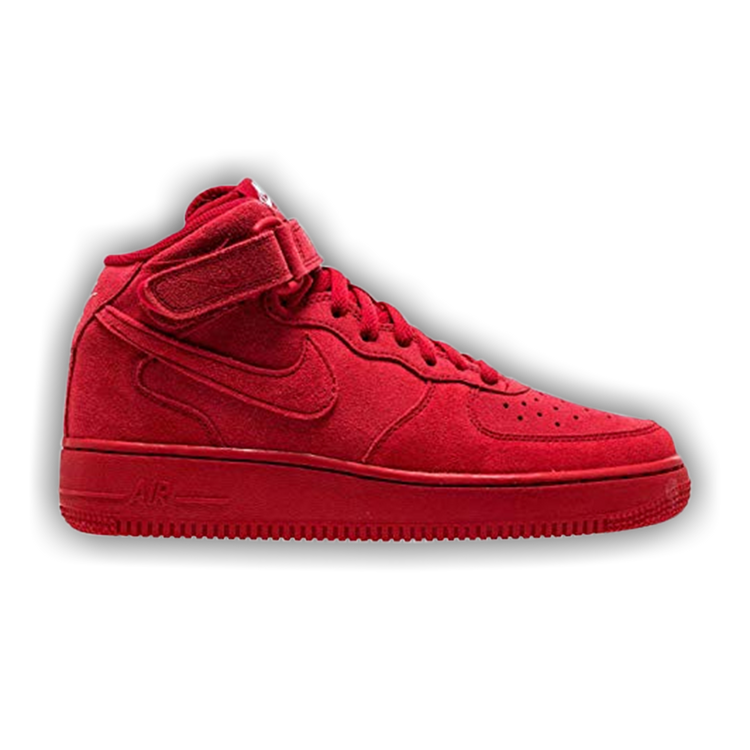 Nike air force 1 mid gym red on sale