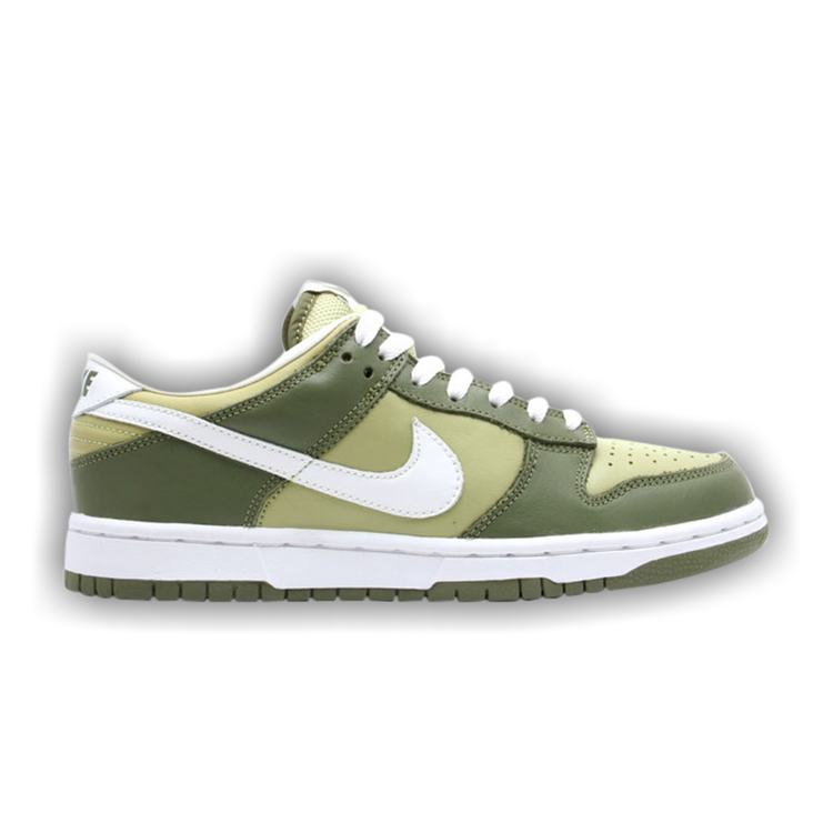 W's dunk low pro green