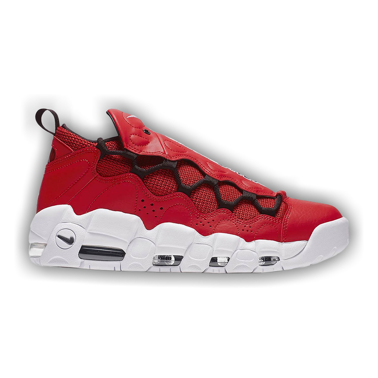 Size 9.5 - Nike Air More Money Gym Red 