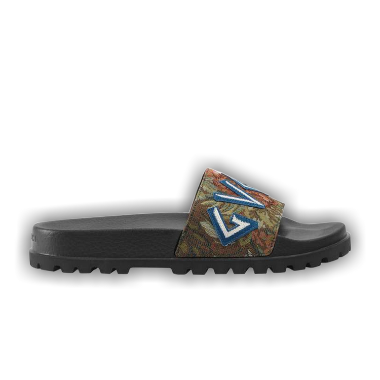 Buy Gucci Floral Brocade Slide 473745 K1G00 8464 GOAT