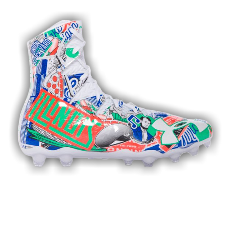 Illinois football cleats sales