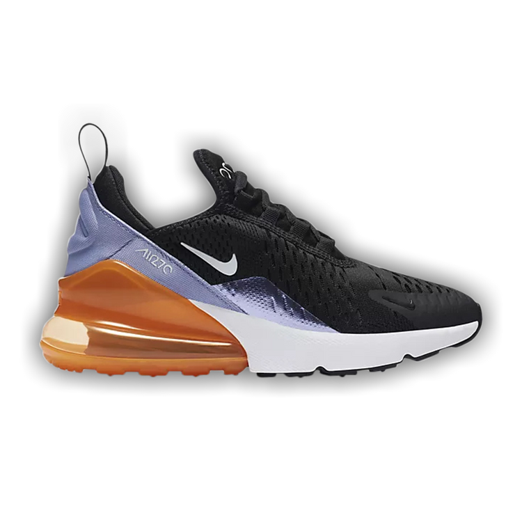 Nike air max 270 black/white/twilight pulse/total orange online
