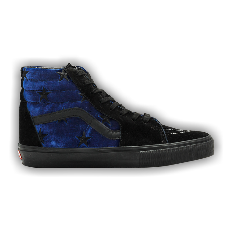 Supreme vans velvet sk8 hi on sale