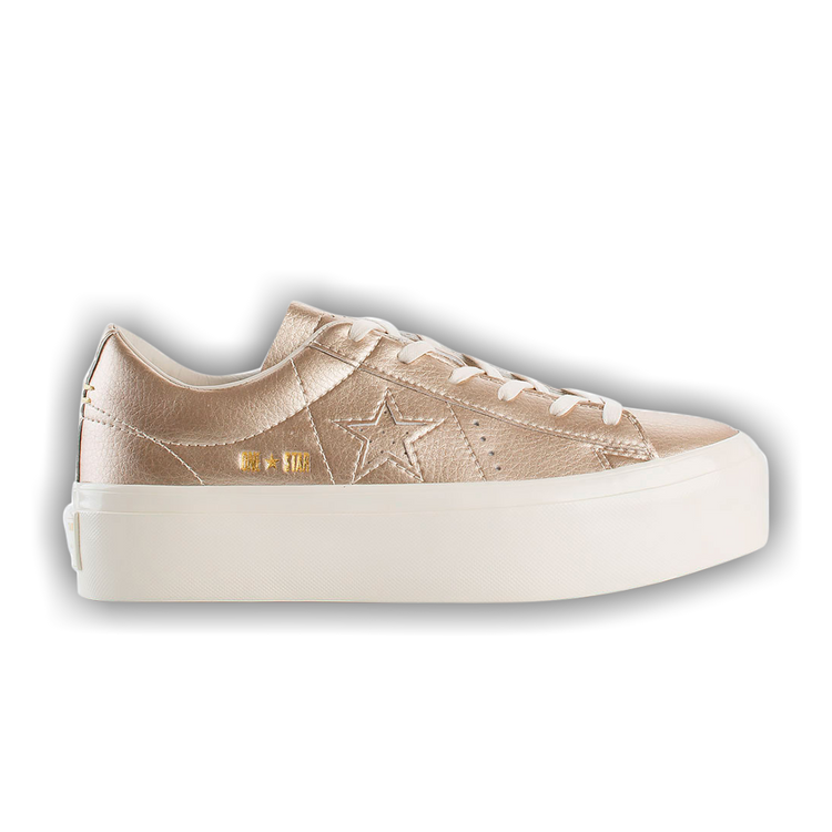 Converse one star sales platform gold