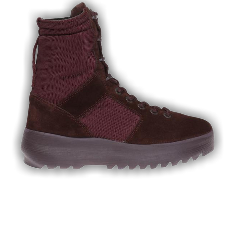 Red yeezy boots cheap