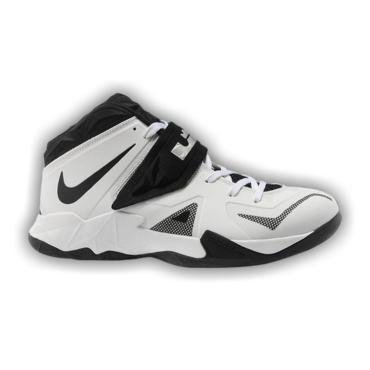 lebron soldier 7 black and white