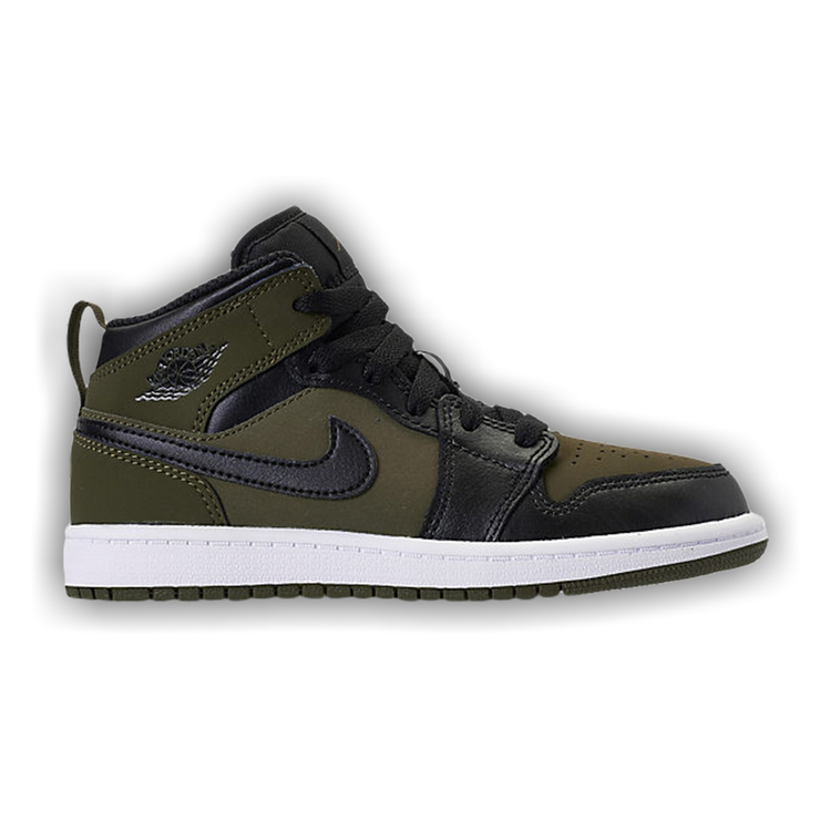 Olive canvas jordan 1 sale