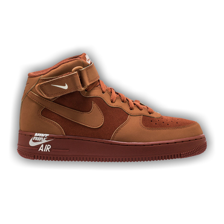 Buy Nike Air Force 1 Mid '07 'Orange' - 315123 207 | GOAT