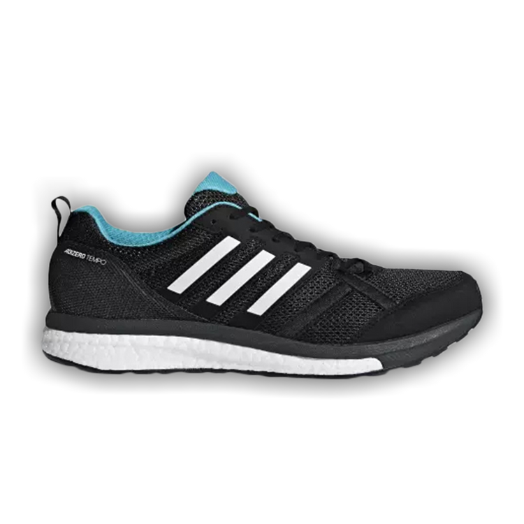Buy Adizero Tempo 9 Black Aqua BB6649 GOAT CA