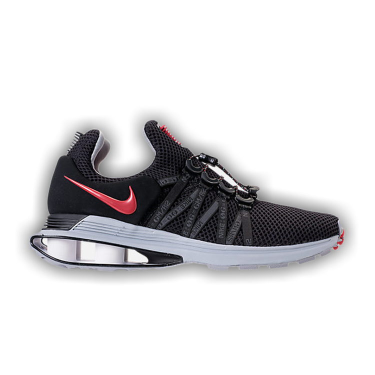 Nike shox gravity black red cheap